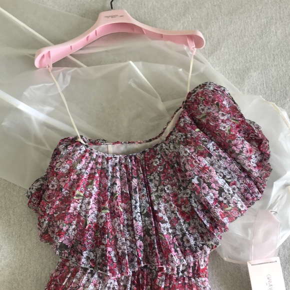 One shoulder floral mini dress - Picture 4 of 6